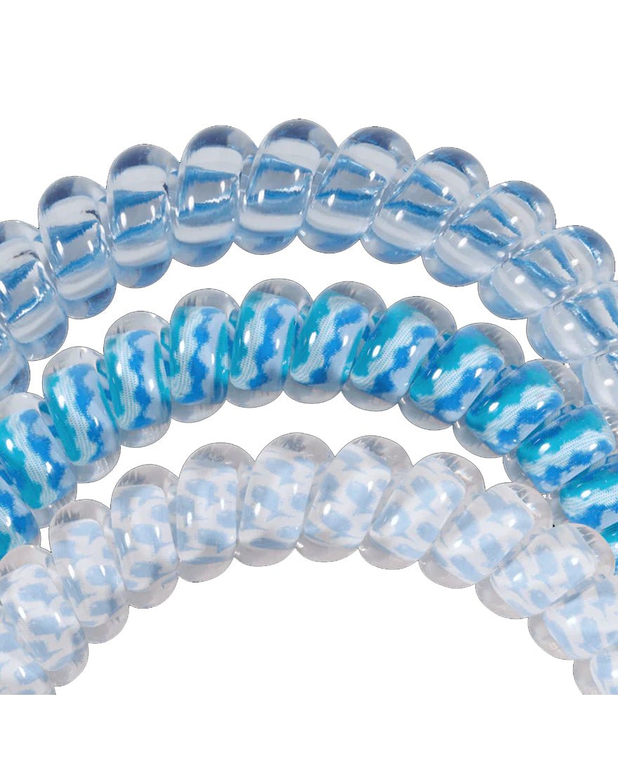 Large Hair Ties - Summer Sky