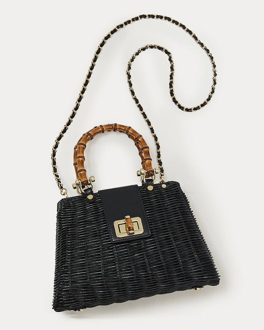 Leena Top Handle Bag - Noir