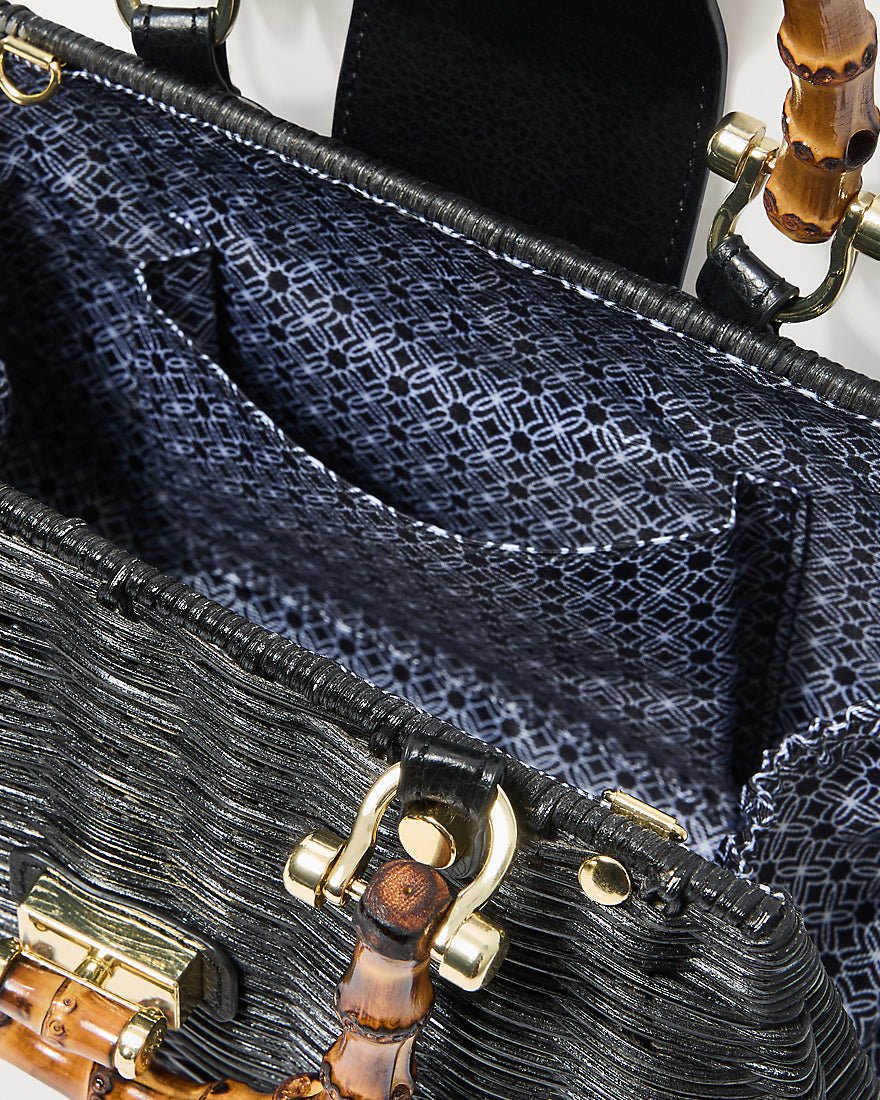 Leena Top Handle Bag - Noir