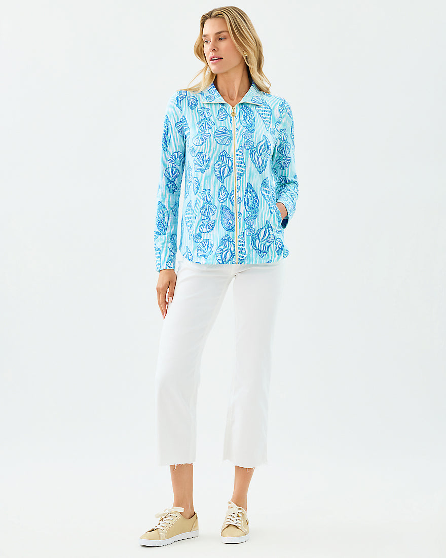 Leona Upf 50 Plus Zip Up