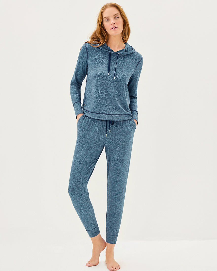 Lillabeth Upf 50 Plus Pant - Low Tide Navy X Tangier Teal
