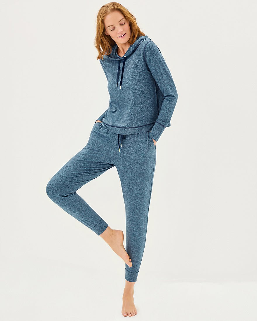 Lillabeth Upf 50 Plus Pant - Low Tide Navy X Tangier Teal