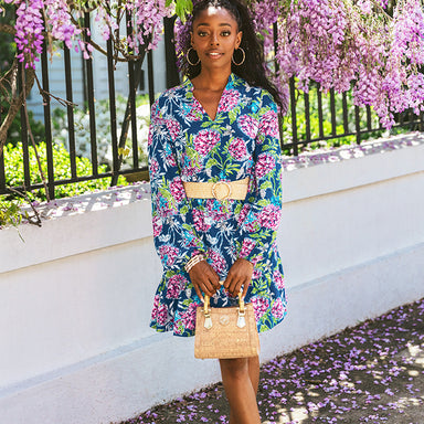 Axton Dress - Multi Dahlia Licious