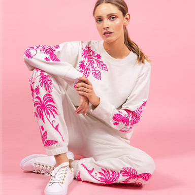 Silvie Jogger - Coconut Safari Social