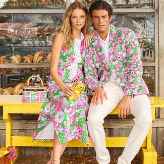 Barberine Stretch Maxi Shift Dress