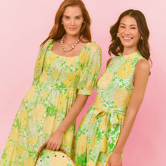 Hadly Short Sleeve Smocked Maxi Dress