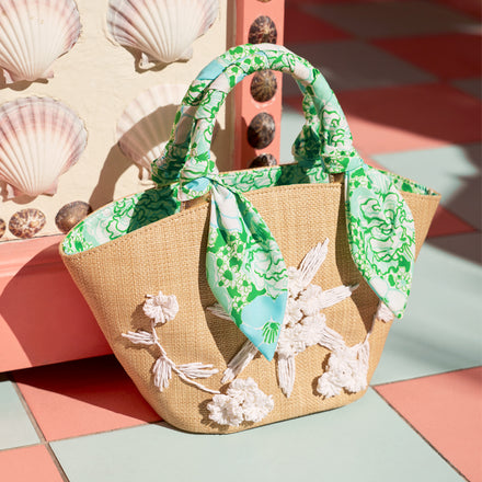 Lilly Pulitzer Gift with Purchase Straw Tote