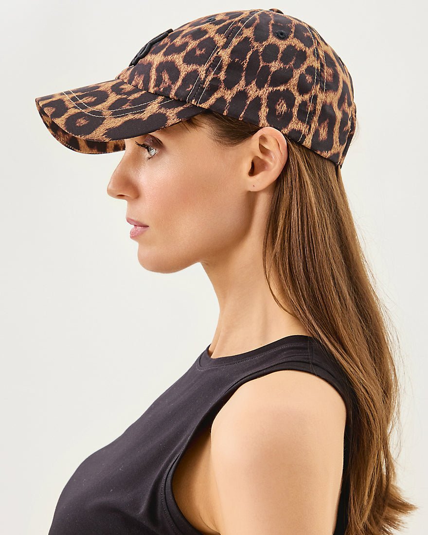 Logo Run Around Hat - Multi Leopard Faille