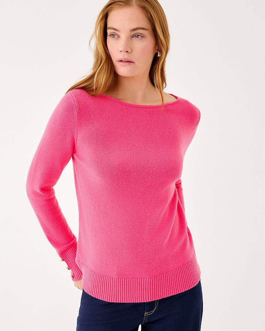 Lola Sweater - Sun Shell Pink