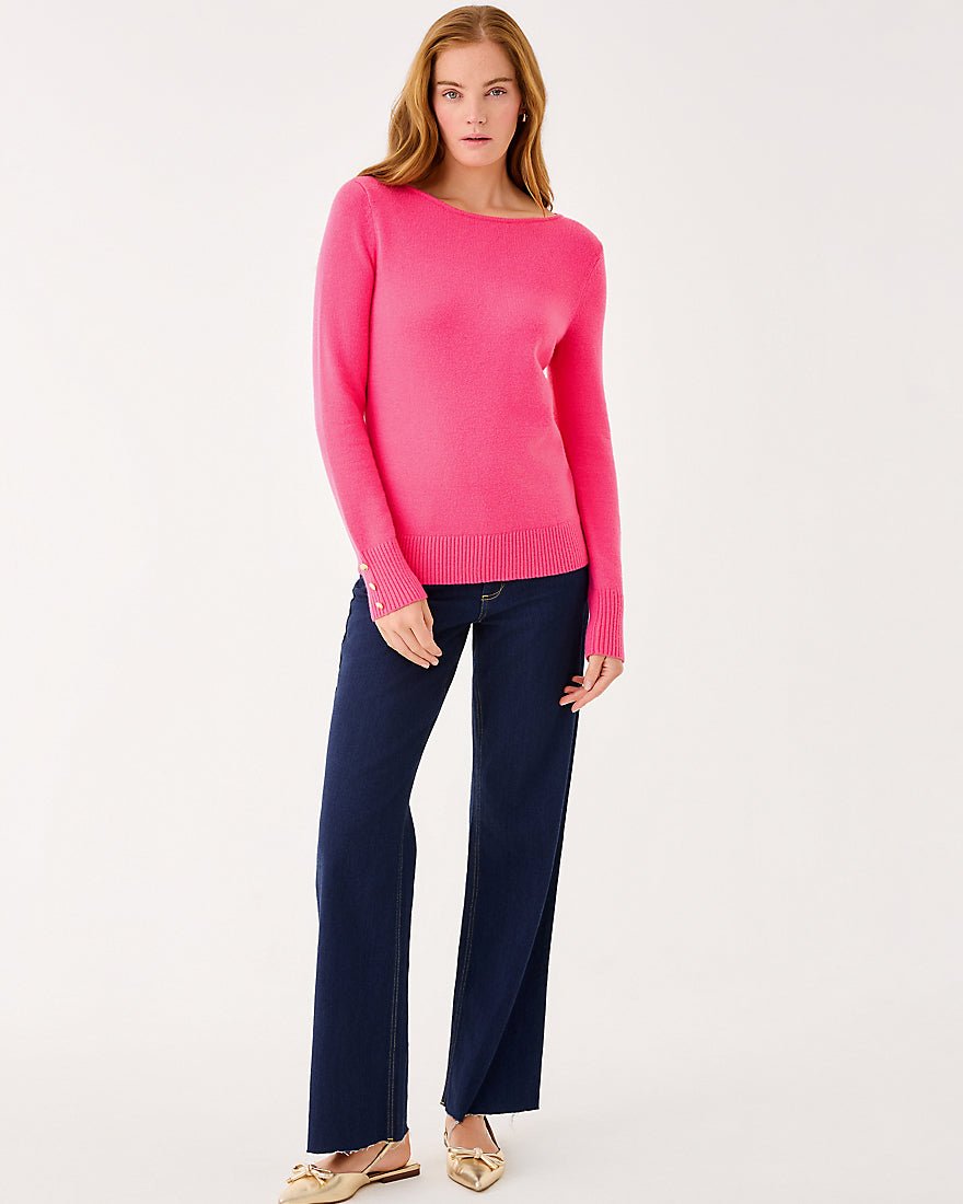 Lola Sweater - Sun Shell Pink