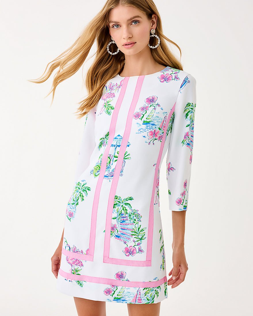 Lilly Pulitzer - Margaux Dress - Resort White Dee Lightful