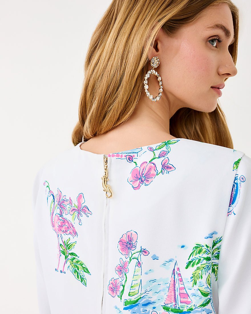 Lilly Pulitzer - Margaux Dress - Resort White Dee Lightful