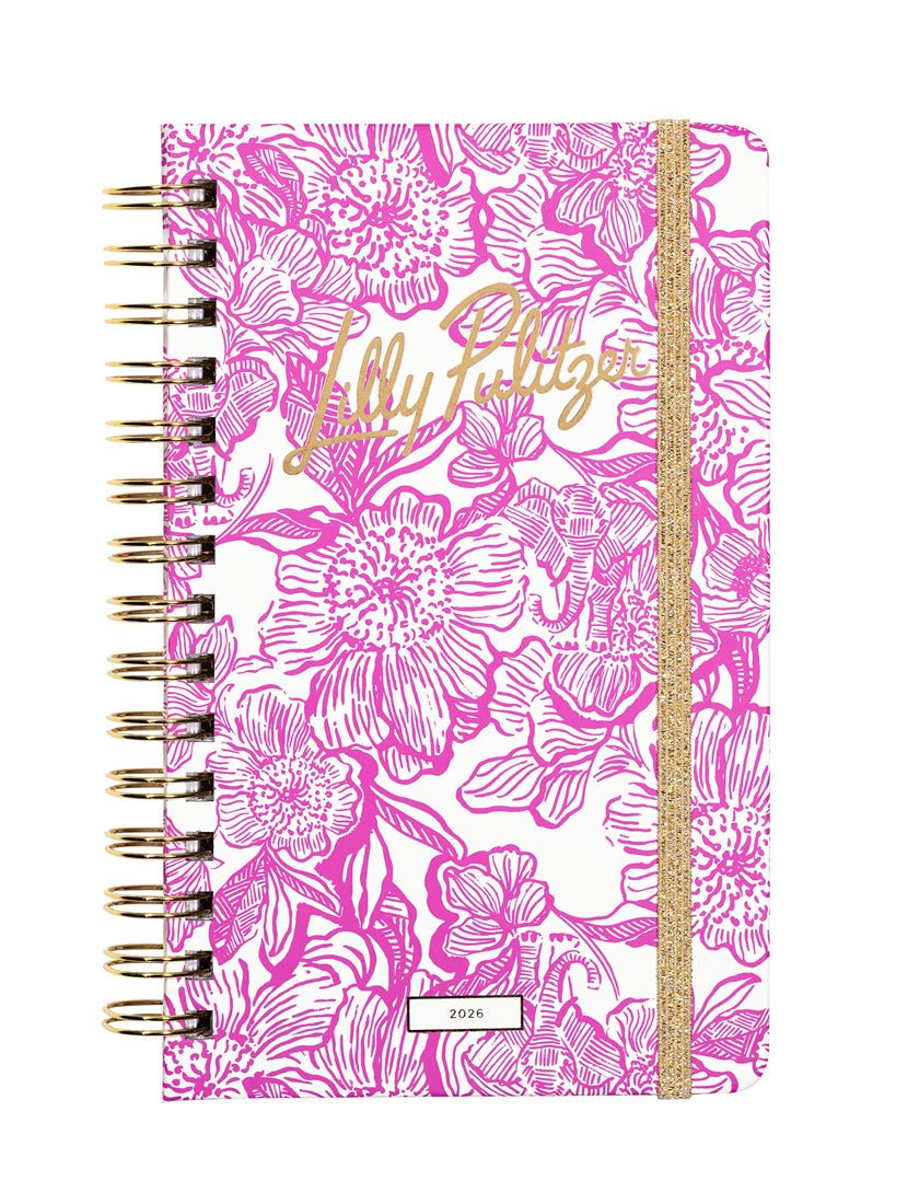 Medium 12 Month Agenda - Unforgettable Pink