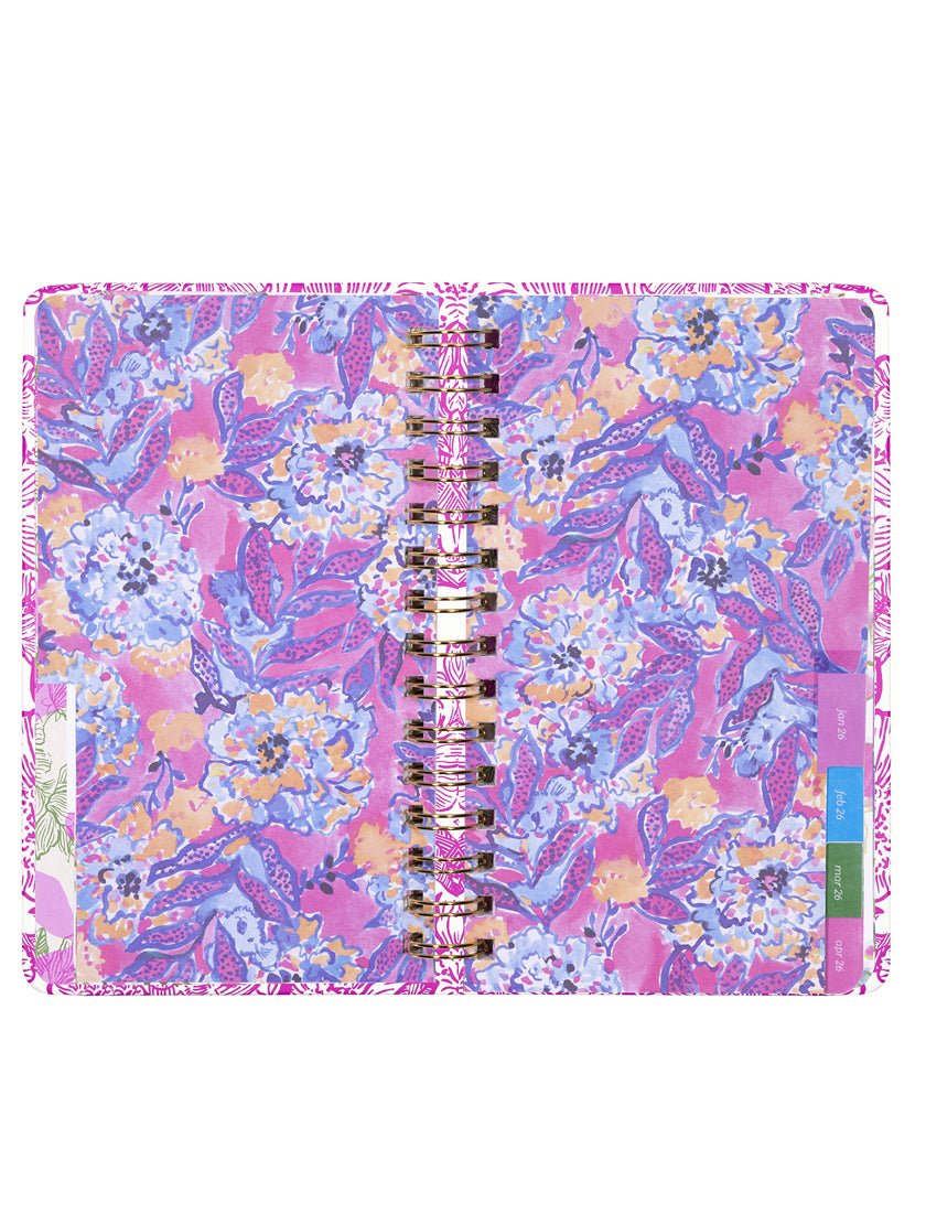 Medium 12 Month Agenda - Unforgettable Pink