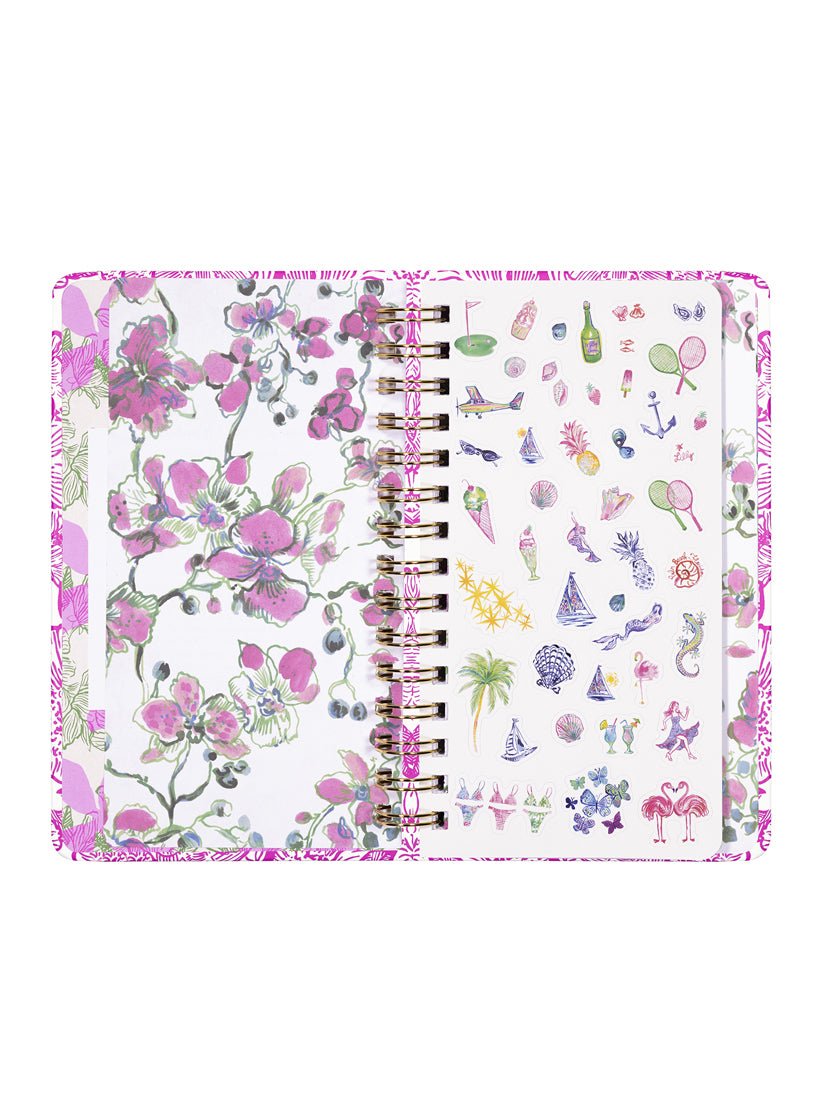 Medium 12 Month Agenda - Unforgettable Pink