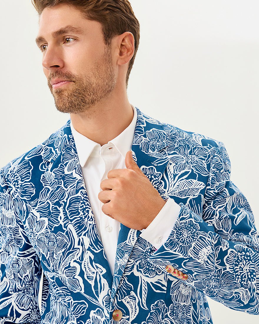 Mens Stuff Flagler Blazer - Starlight Navy Unforgettable