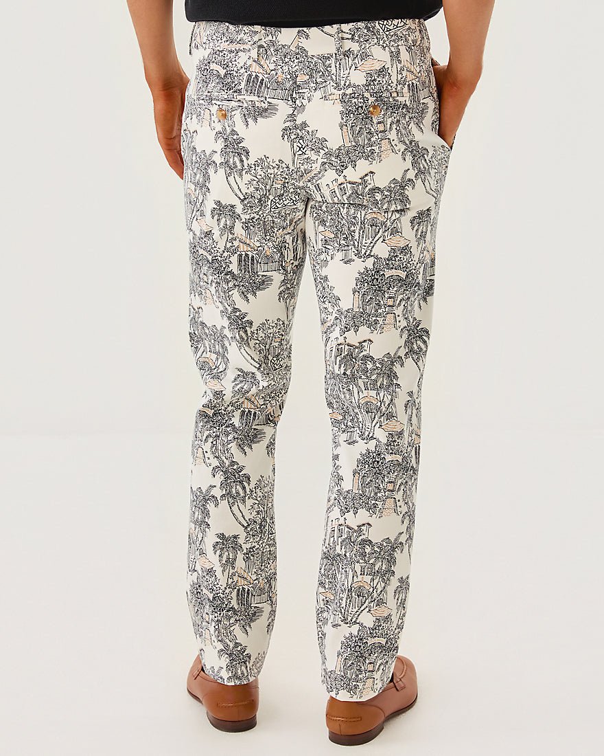 Mens Stuff Mizner Stretch Pant - Coconut Pb Anniversary Toile