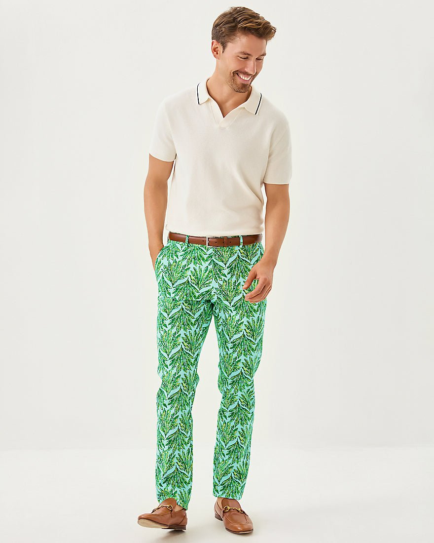 Mens Stuff Mizner Stretch Pant - Kitts Green Shady Babe
