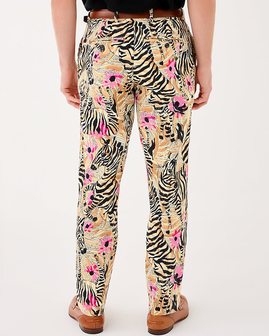 Lilly Pulitzer - Mens Stuff Mizner Stretch Pant - Rutabaga El Morocco