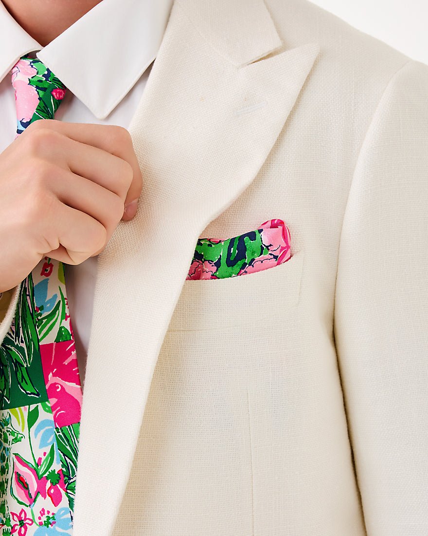 Mens Stuff Tie And Pocket - Multi Party Punch Patch