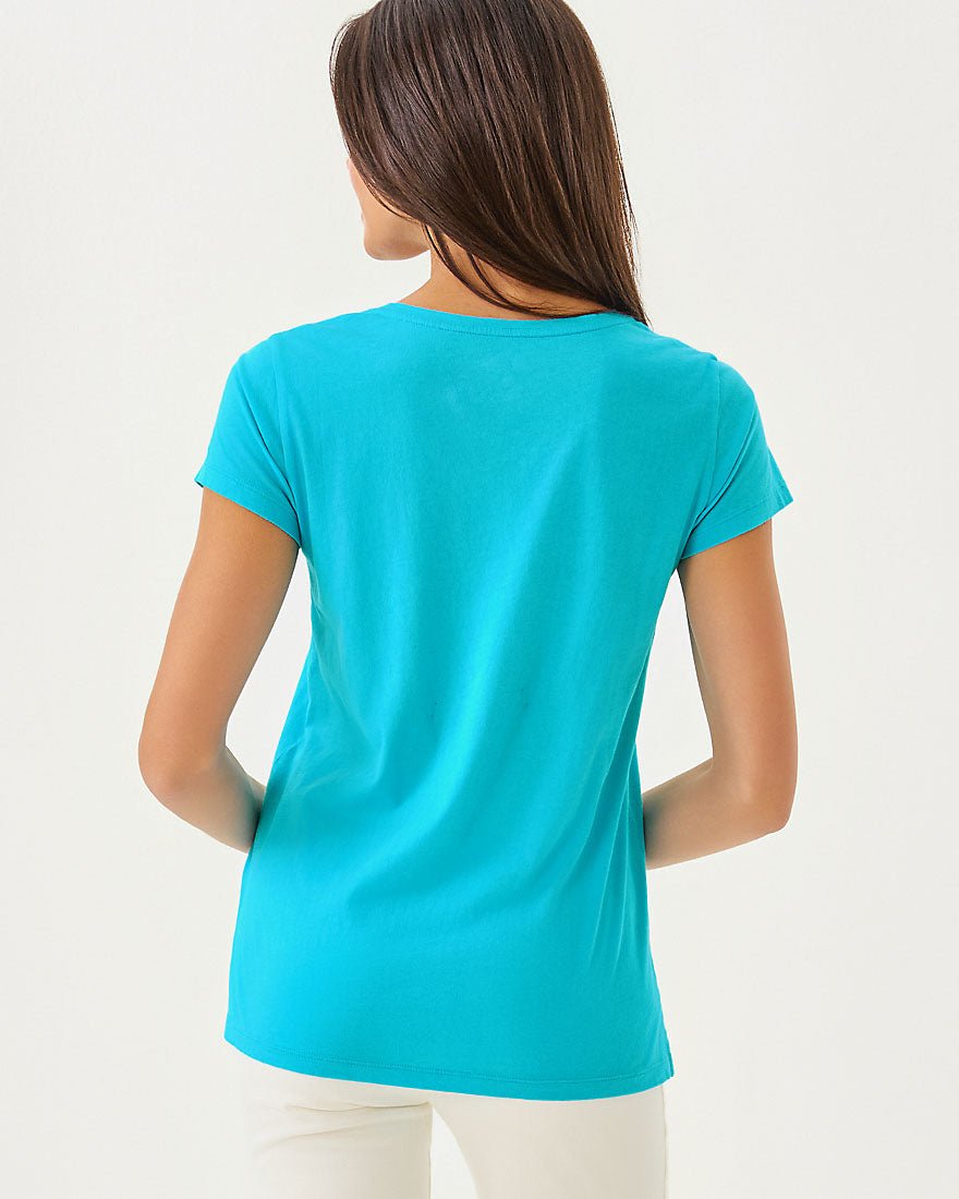 Meredith Tee - Breezy Aqua