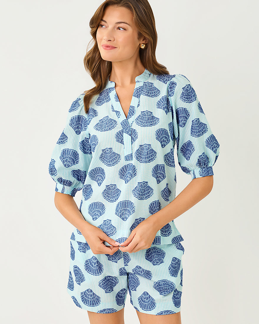 Mialeigh Elbow Sleeve Top