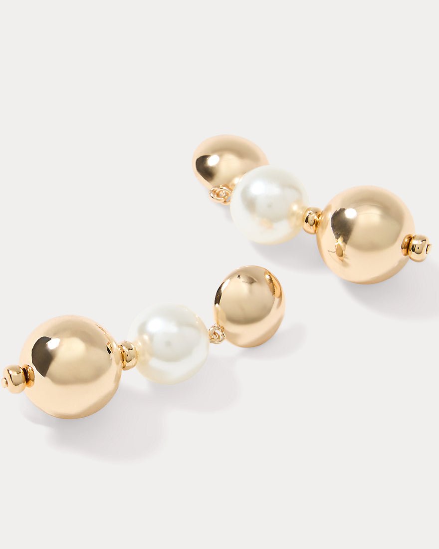 Lilly Pulitzer - Moonlight Magic Earrings - Gold Metallic