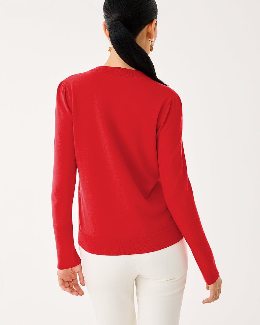 Morgen Sweater - Cranberry Red