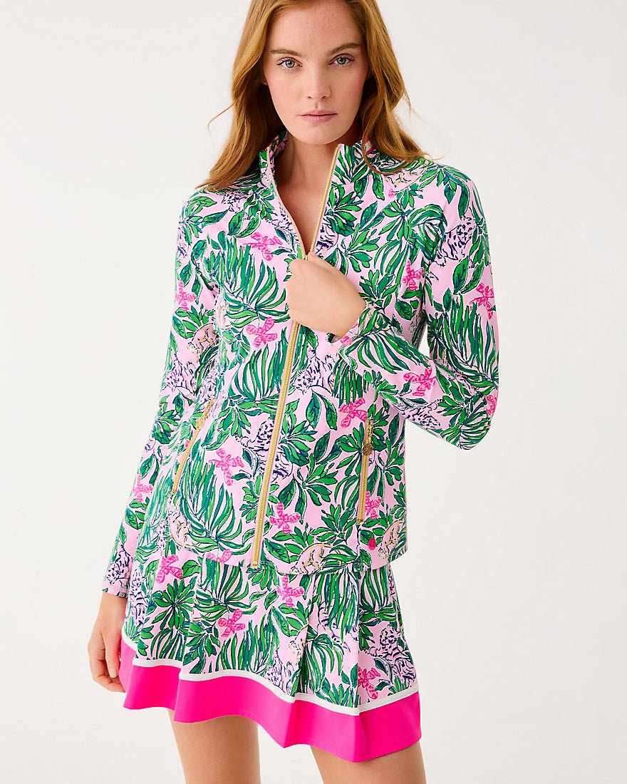 Mysa Active Jacket Upf 50 Plus - Conch Shell Pink Roaring With Joy