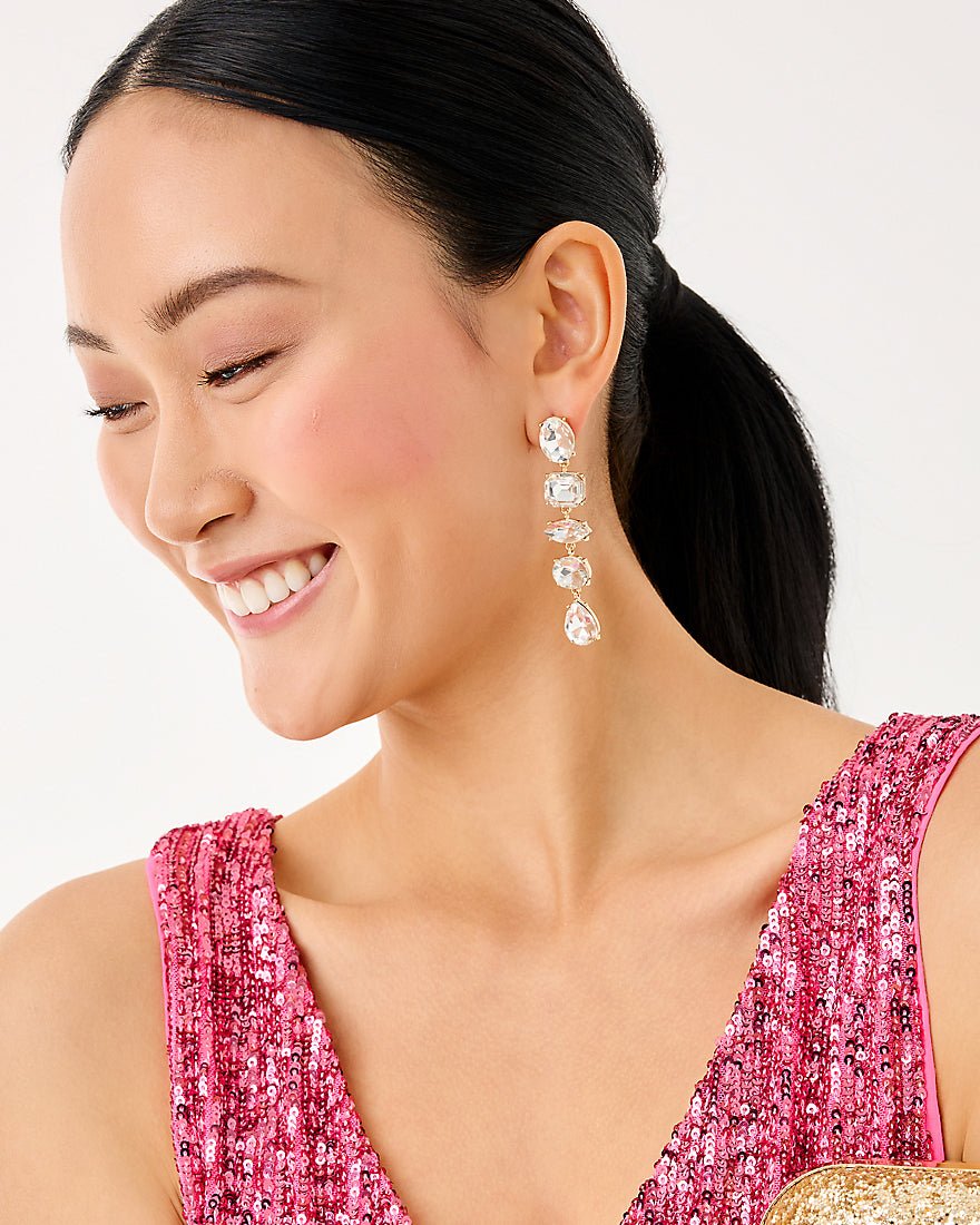 Paradise Earrings - Clear