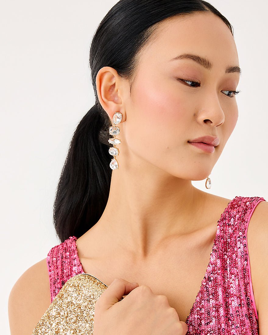 Paradise Earrings - Clear