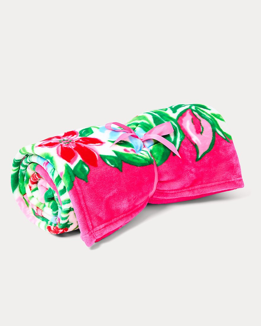 Paradise Engineered Blanket - Multi Glowing Gardens