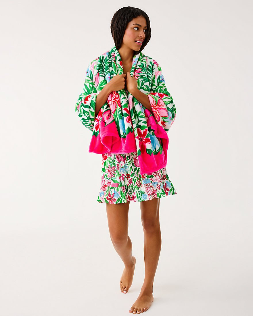 Paradise Engineered Blanket - Multi Glowing Gardens