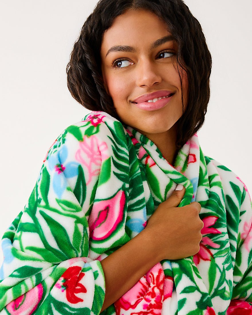 Paradise Engineered Blanket - Multi Glowing Gardens