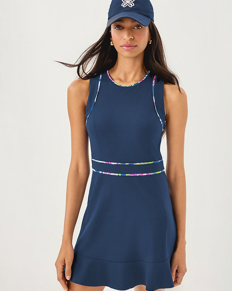 Parkerly Active Dress Upf 50 Plus - Multi Dahlia Licious