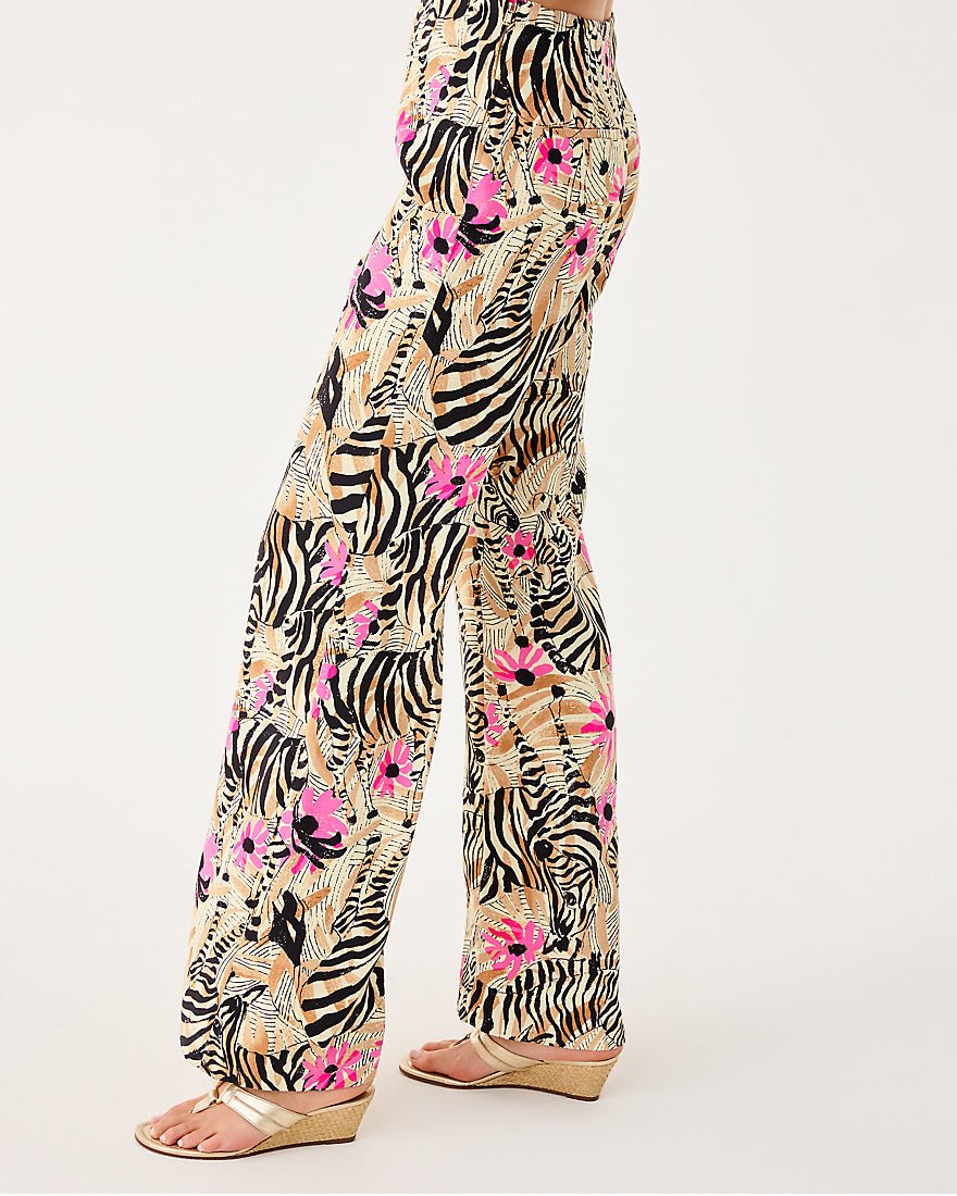 Lilly Pulitzer - Polyanna Palazzo Pant - Rutabaga El Morocco