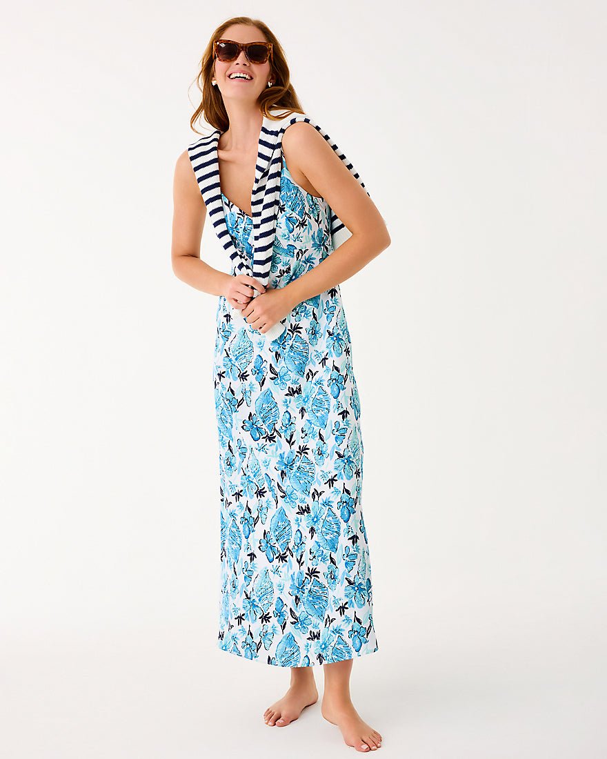 Lilly Pulitzer - Ramsey Maxi Dress - Resort White Seashell Splendor