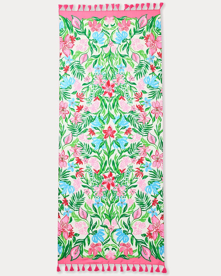 Resort Scarf - Multi Glowing Gardens