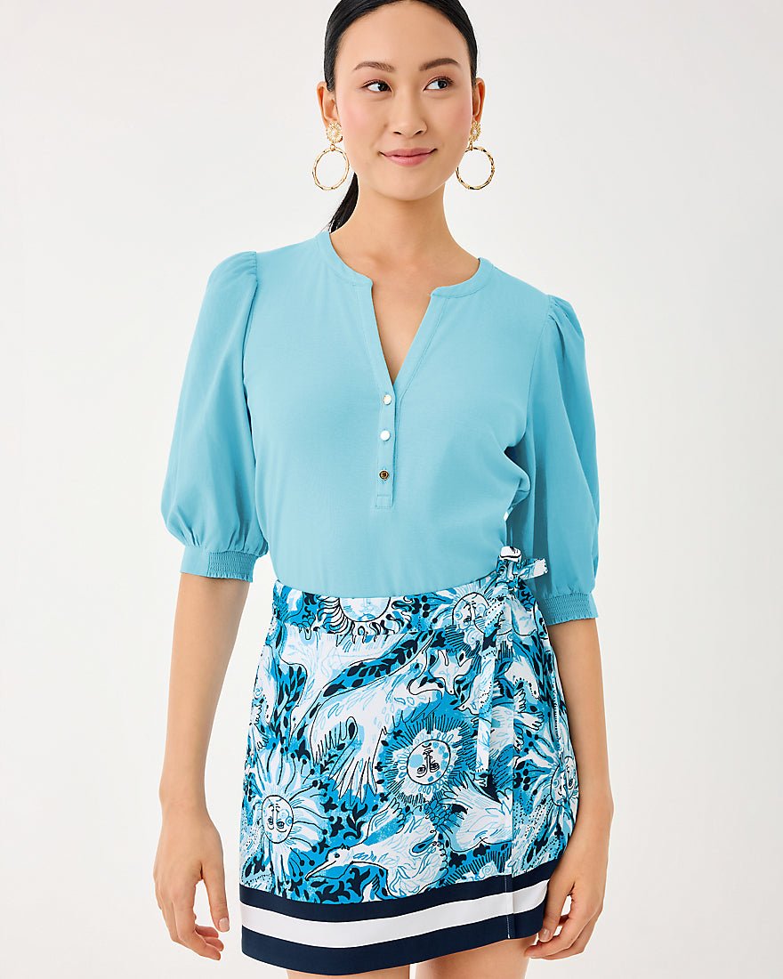 Lilly Pulitzer - Ronson Knit Top - Bellevue Blue