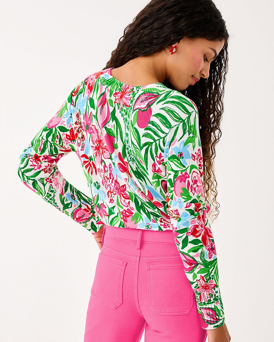 Salima Sweater - Multi Glowing Gardens