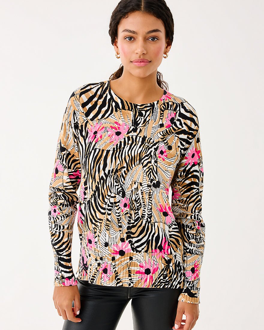 Lilly Pulitzer - Salima Sweater - Multi Glowing Gardens