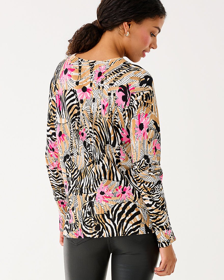 Lilly Pulitzer - Salima Sweater - Multi Glowing Gardens