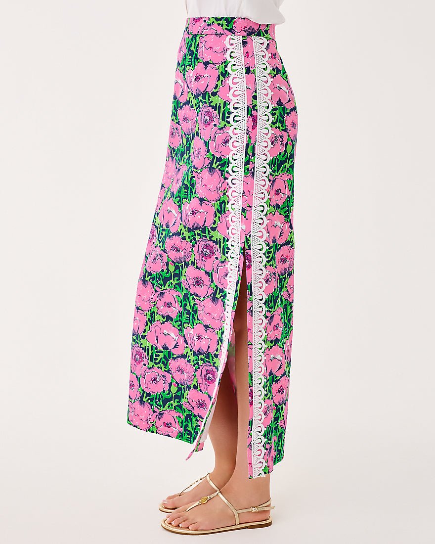 Sanders Maxi Skirt - Low Tide Navy Florrie