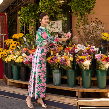 Sanders Maxi Skirt - Low Tide Navy Florrie