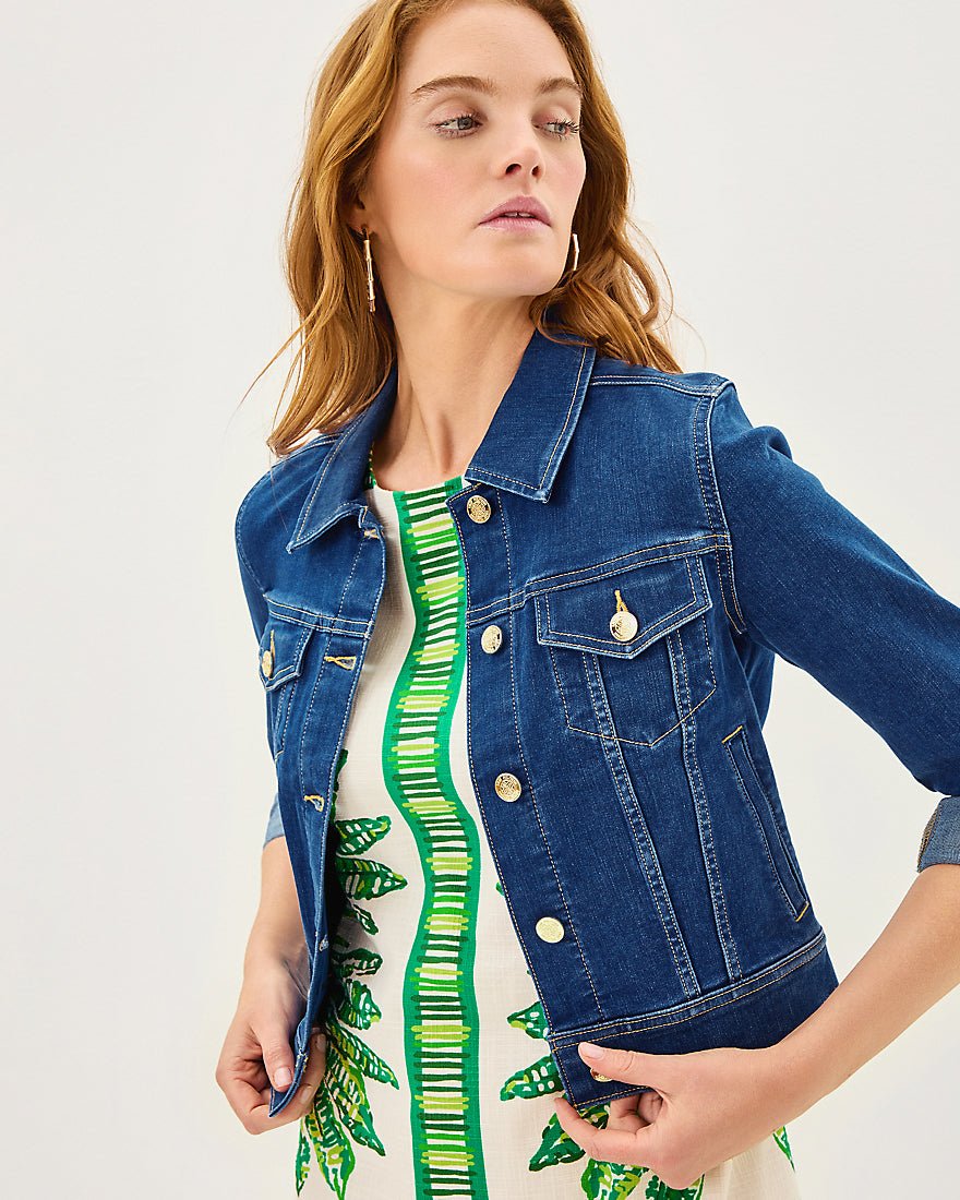 Seaspray Denim Jacket - Medium Wash