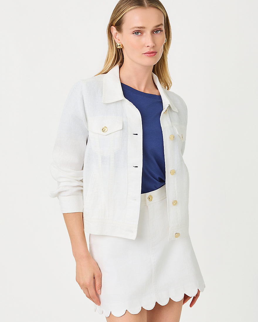 Seaspray Linen Jacket
