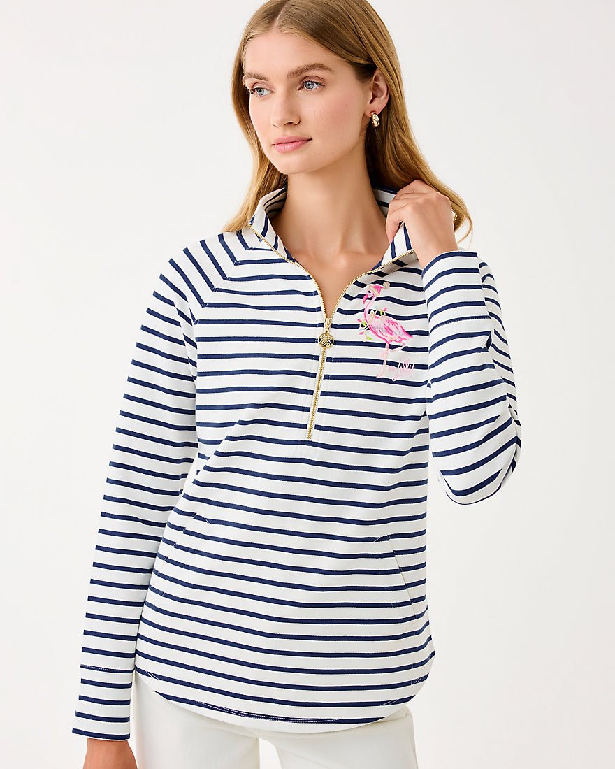 Skipper Popover - Multi Holiday Flamingo Graphic