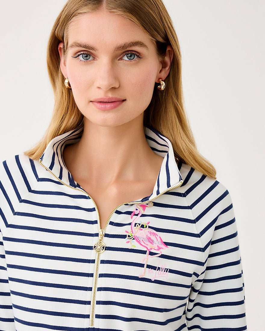 Skipper Popover - Multi Holiday Flamingo Graphic