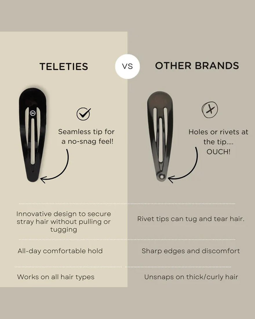 Snap Clip 6Ct - Bronze