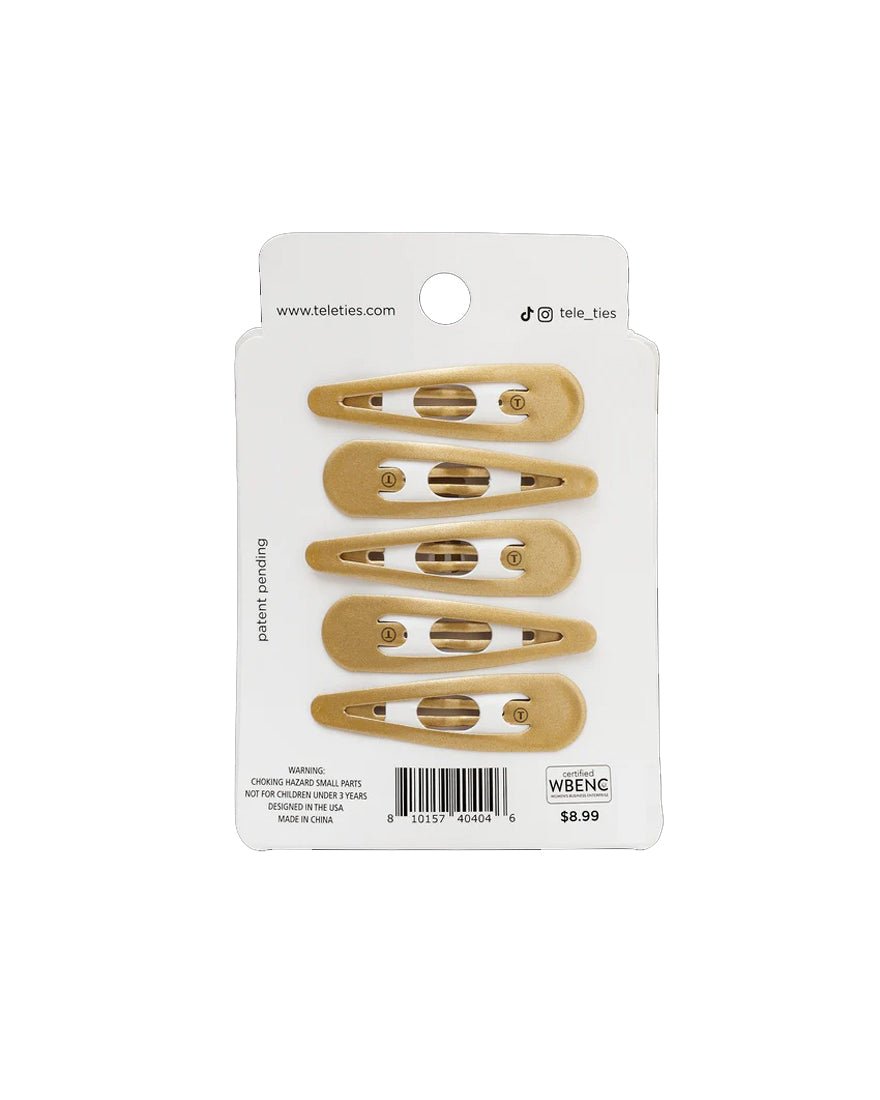 Snap Clip 6Ct - Gold